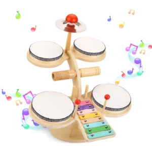 Kids Drum Set Xylophone Toy Musical Instruments for Toddlers